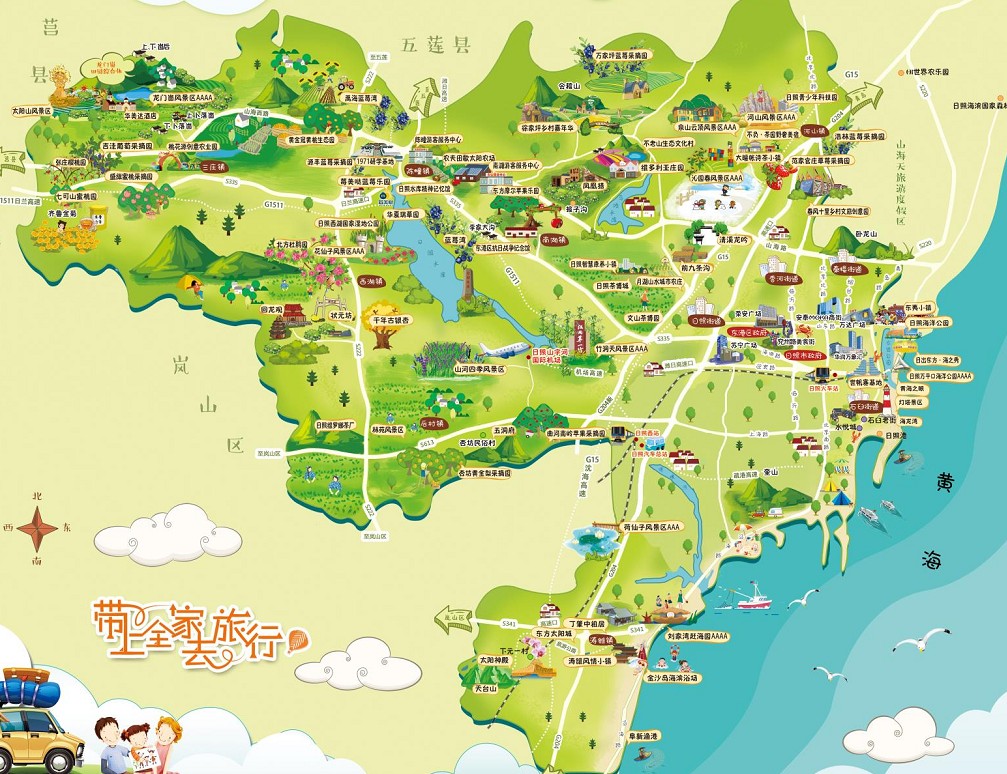 邳州景区使用手绘地图给景区能带来什么好处？