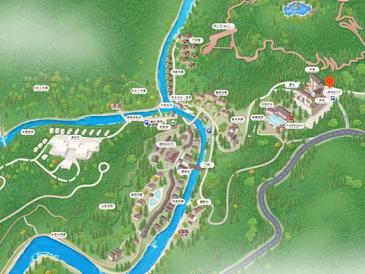 邳州结合景区手绘地图智慧导览和720全景技术，可以让景区更加“动”起来，为游客提供更加身临其境的导览体验。